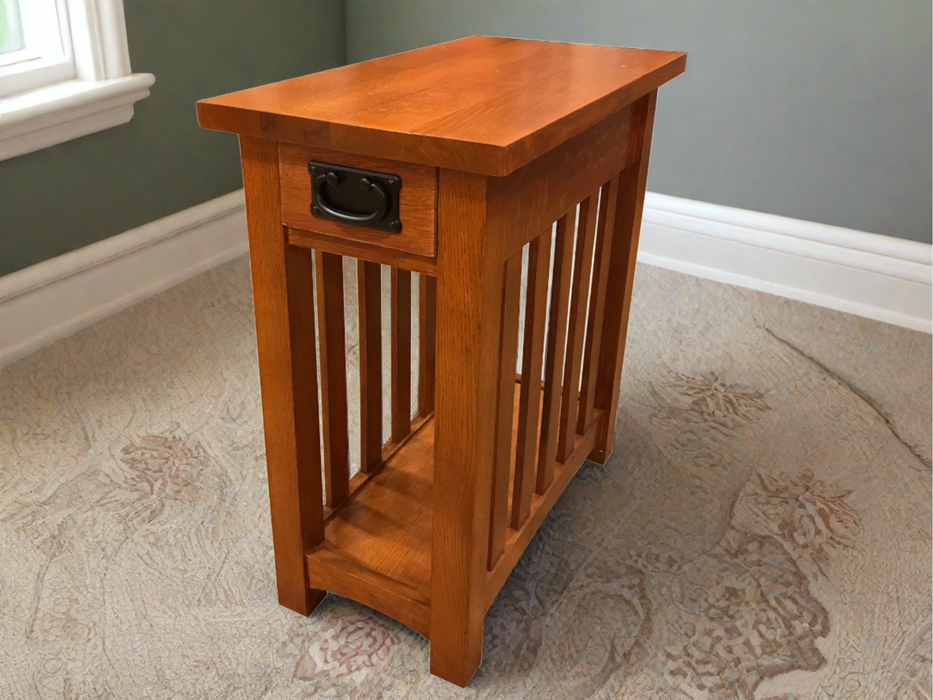 Arts & Crafts 1 Drawer Side Table