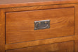 Mission 2 Door 2 Drawer Cabinet - Michael's Cherry - Crafters and Weavers