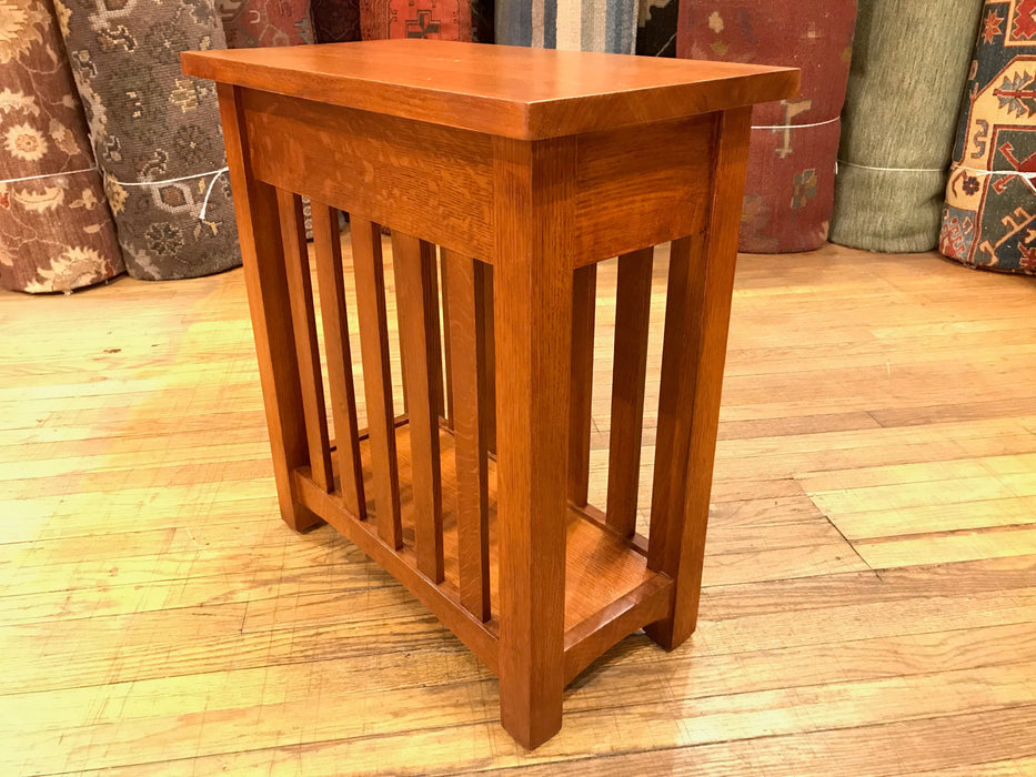 Arts & Crafts 1 Drawer Side Table - Crafters and Weavers