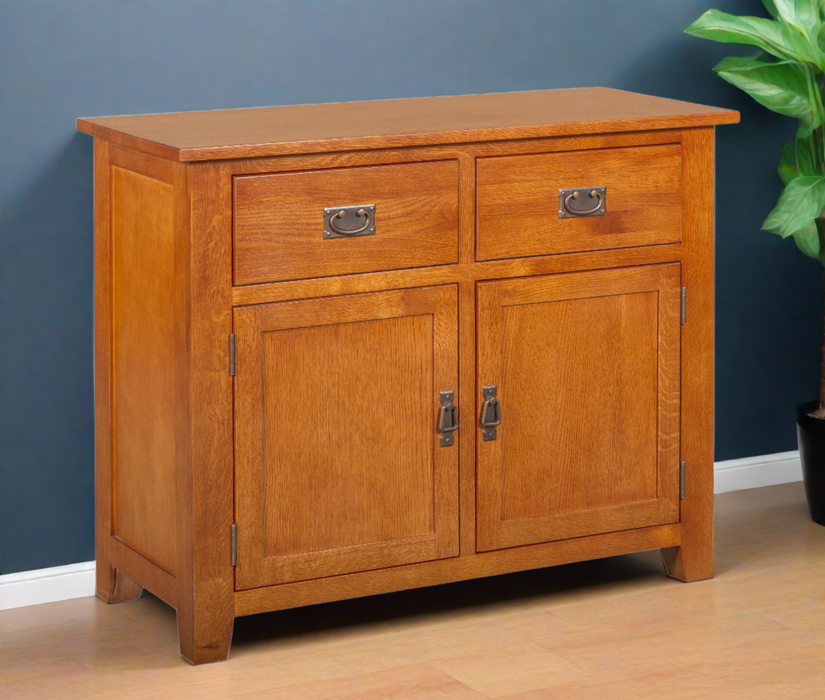 Mission 2 Door 2 Drawer Cabinet - Michael's Cherry