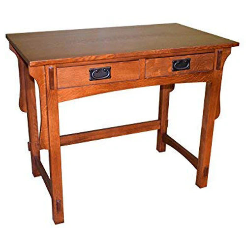 Mission Style Library Table with Removable Organizer