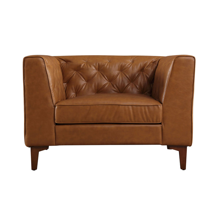 Olliver Modern Chesterfield Armchair