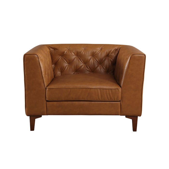 Olliver Modern Chesterfield Armchair