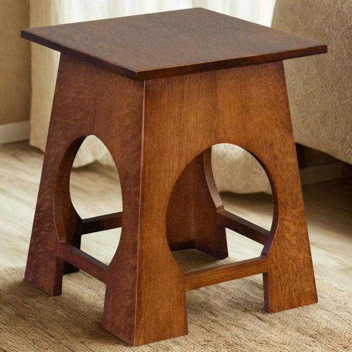 Arts and Crafts / Mission Style Taboret End Table