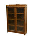 Mission Bookcase / Curio Cabinet - Walnut (W1) - Crafters and Weavers