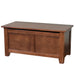 Mission Solid Oak Trunk - Walnut (AW) - Crafters and Weavers