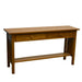 Mission Oak Console Table With 2 Drawers - Michael's Cherry (MC1) - Crafters and Weavers