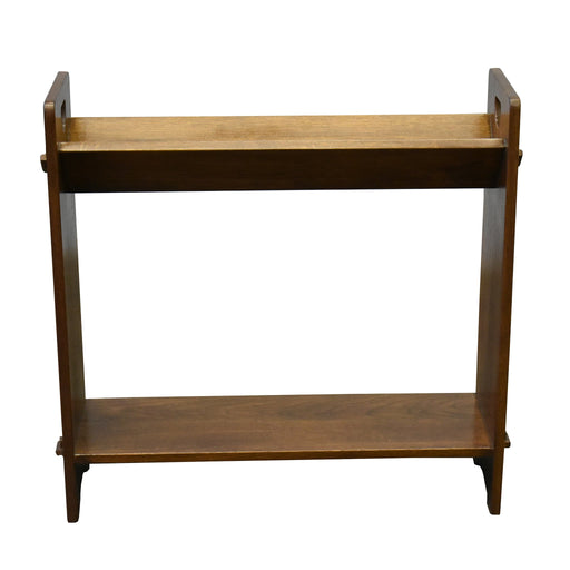 Mission / Arts and Crafts Book and Magazine Stand - Walnut (W1) - Crafters and Weavers