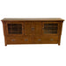 Mission Quarter Sawn Oak 72" TV Stand - Walnut (AW) - Crafters and Weavers