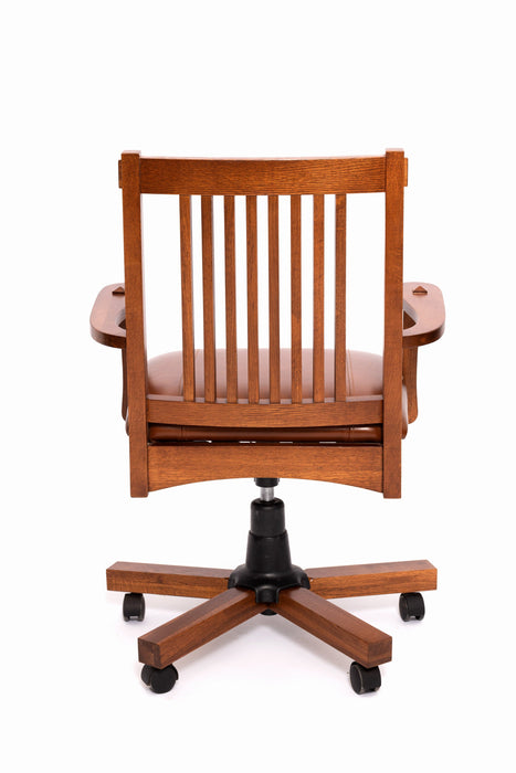 Arts and Crafts Mission Oak Office Chair