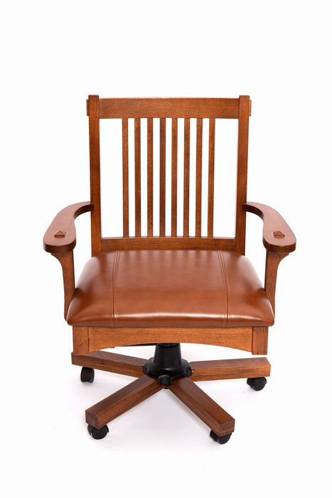 Arts and Crafts Mission Oak Office Chair