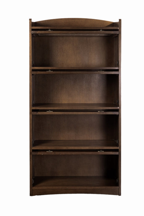 Mission Quarter Sawn Oak 4 Stack Barrister Bookcase