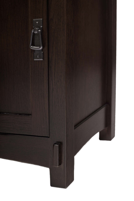 Mission / Arts and Crafts 1 Door, 1 Drawer Nightstand