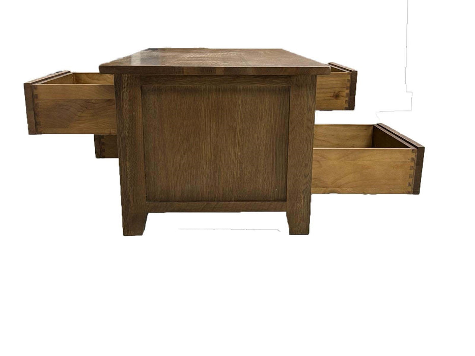 Mission 8 Drawer Coffee Table