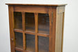 Mission Solid Oak Display Bookcase (2 Colors Available) - Walnut - Crafters and Weavers