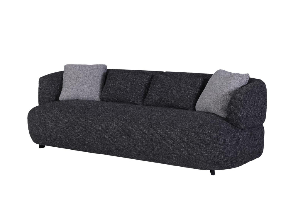Vista Collection Mid-Century Modern 3-Seater Sofa - 92"