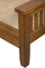 Mission Oak Slat Bed - Michael's Cherry - King - Crafters and Weavers