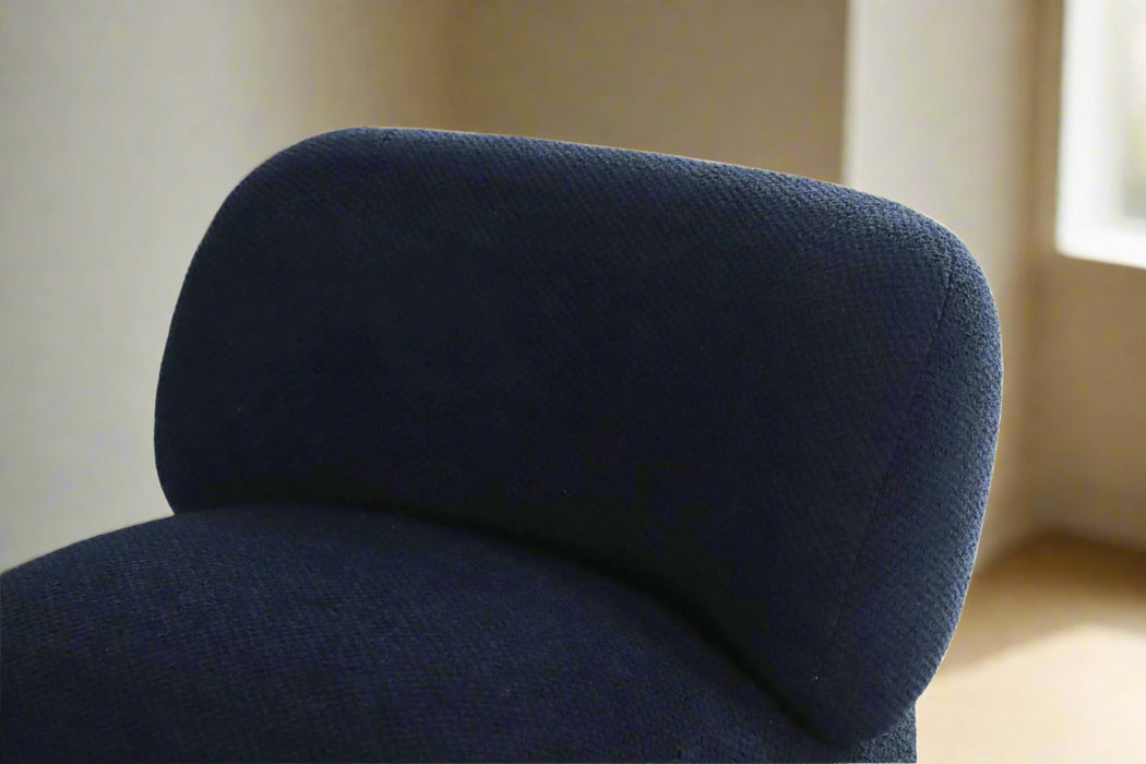 Forma Mid-Century Modern Swivel Livingroom Chair - Blue