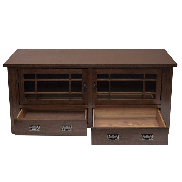 Mission Quarter Sawn Oak TV Stand - 60"