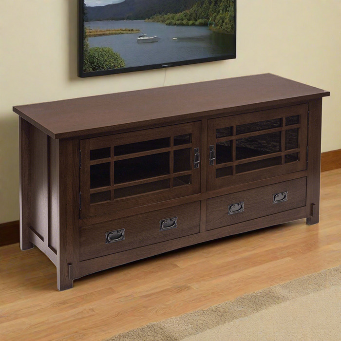 Mission Quarter Sawn Oak TV Stand - 60"